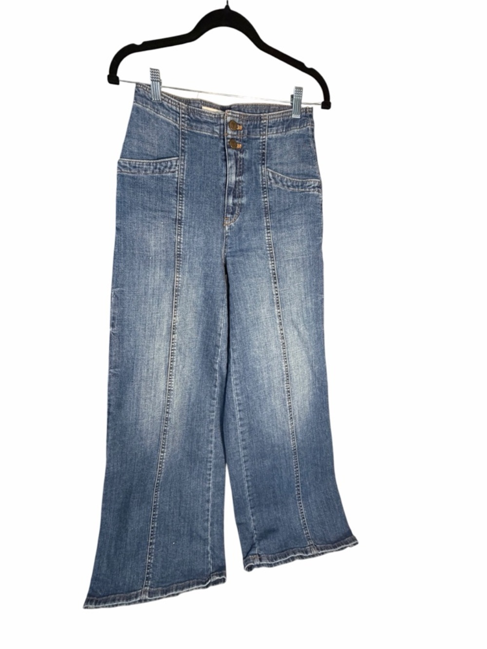 Pilcro and The Letterpress Women’s High-Rise Wide Leg Jeans Sz 26